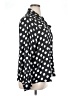 Belldini 100% Polyester Polka Dots Black Long Sleeve Blouse Size 1X - photo 4