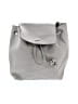 MICHAEL Michael Kors 100% Leather Solid Gray Leather Backpack One size - photo 1