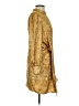 TCEC 100% Polyester Metallic Gold Casual Dress Size S - photo 4