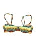 Unbranded Print Yellow Swimsuit Top Size 00 (estimated) - photo 1