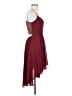B. Smart 100% Polyester Burgundy Cocktail Dress Size 3 - photo 4