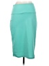 Lularoe Solid Teal Casual Skirt Size S - photo 2