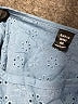 Shein Curve 100% Polyester Blue Short Sleeve Blouse Size 4X - photo 7