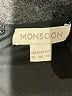 Monsoon 100% Polyester Print Black Casual Dress Size 14 - photo 7