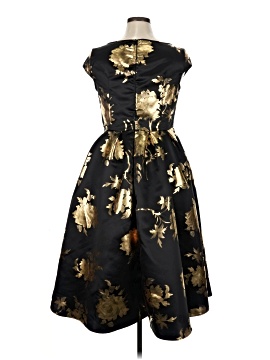 slim fit dress slacks SHEIN Women's Black Gold Velvet Gloves Extended Retro Evening Dress We