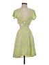 Unbranded Floral Yellow Cocktail Dress Size S (estimated) - photo 1