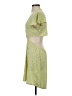 Unbranded Floral Yellow Cocktail Dress Size S (estimated) - photo 5