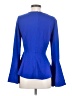 TCEC Blue Long Sleeve Blouse Size S - photo 2