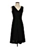 Leota Solid Black Cocktail Dress Size S - photo 1