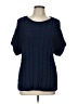 Lands' End 100% Cotton Blue Pullover Sweater Size L - photo 1