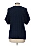Lands' End 100% Cotton Blue Pullover Sweater Size L - photo 2