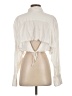 Zara Ivory Long Sleeve Blouse Size S - photo 2
