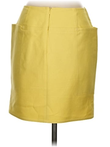 Max Mara Faux Leather Skirt (view 2)