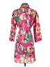 Zara 100% Polyamide Pink Kimono Size XS - photo 2