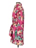 Zara 100% Polyamide Pink Kimono Size XS - photo 5