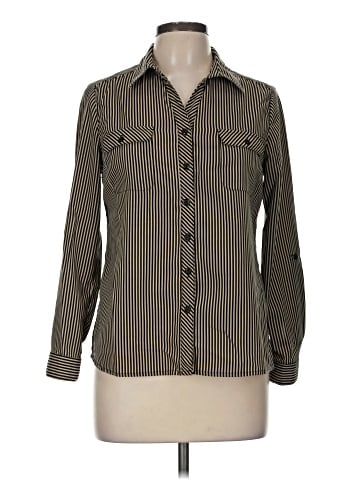 NY Collection Long Sleeve Blouse (view 1)
