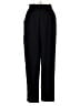 Shein 100% Polyester Solid Black Casual Pants Size S - photo 1