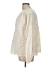 Universal Thread 100% Cotton Ivory Long Sleeve Blouse Size L - photo 5