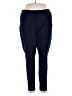 Susan Graver Solid Blue Active Pants Size 1X - photo 1