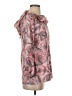 Britt Ryan Floral Pink 3/4 Sleeve Blouse Size 2 - photo 4