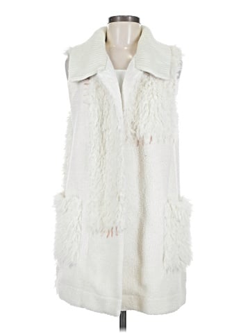 Saturday Sunday Faux Fur Vest (view 1)