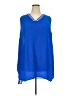 Catherines 100% Polyester Blue Sleeveless Blouse Size 2X - photo 1