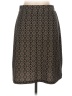 Le Lis Print Brown Black Formal Skirt Size L - photo 2