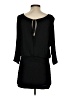David Bitton Solid Black Casual Dress Size S - photo 2