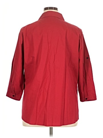 Serengeti 3/4 Sleeve Button-Down Shirt (view 2)