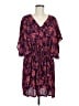 Lands' End 100% Modal Paisley Red Casual Dress Size M - photo 1