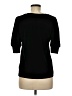 NY Collection Black 3/4 Sleeve Top Size M - photo 2