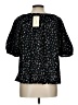 Universal Thread 100% Cotton Black Short Sleeve Blouse Size L - photo 2