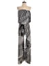 Ariella Graphic Silver Jumpsuit Size S (estimated) - photo 1