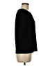 NY Collection Black 3/4 Sleeve Top Size M - photo 4