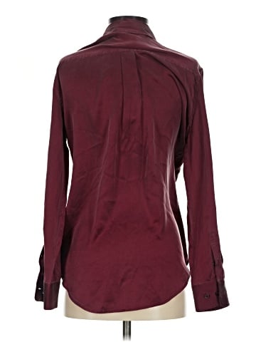 Equipment Long Sleeve Button-Down Shirt (view 2)