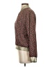 Vintage Love 100% Polyester Brown Jacket Size 3 - photo 5