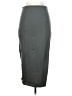 LOFT Versa Solid Gray Formal Skirt Size 00 (petite) - photo 2