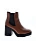 Unbranded 100% Leather Brown Tan Ankle Boots Size 8 - photo 1