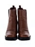 Unbranded 100% Leather Brown Tan Ankle Boots Size 8 - photo 2