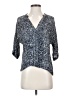 Joie 100% Silk Blue 3/4 Sleeve Silk Top Size XS - photo 1
