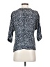 Joie 100% Silk Blue 3/4 Sleeve Silk Top Size XS - photo 2