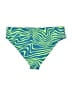 Tilly's Print Blue Green Swimsuit Bottoms Size 14 - photo 2