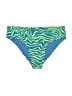Tilly's Print Blue Green Swimsuit Bottoms Size 14 - photo 1