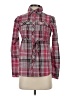Pepe Jeans Plaid Red Long Sleeve Button-Down Shirt Size S - photo 1