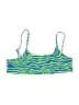 Tilly's Print Green Swimsuit Top Size 14 - photo 1