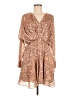Parker Paisley Brown Cocktail Dress Size 8 - photo 1