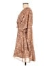 Parker Paisley Brown Cocktail Dress Size 8 - photo 5