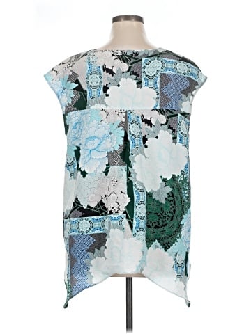 New York & Company Short Sleeve Blouse (view 2)
