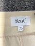 feat Solid Tan Casual Pants Size M - photo 4