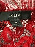 J.Crew Red 3/4 Sleeve Blouse Size M - photo 7